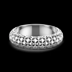 Anello a fede Zancan in argento.