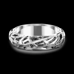 Anello a fede Zancan in argento.