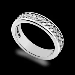 Anello a fede Zancan in argento.