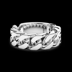 Anello a grumette Zanca in argento.