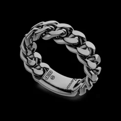 Anello a grumette Zanca in argento.