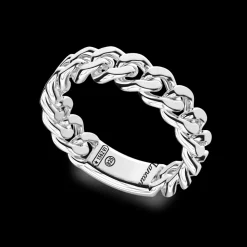 Anello a grumette Zanca in argento.