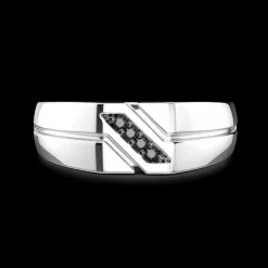 Anello chevalier Zancan in argento.