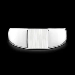 Anello chevalier Zancan in argento.