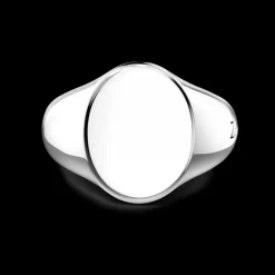 Anello chevalier Zancan in argento.