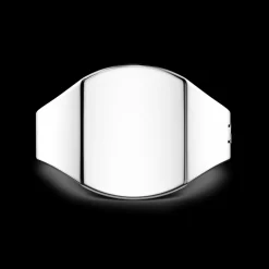 Anello chevalier Zancan in argento.