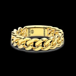 Anello in argento con groumette.