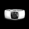 Anello in argento con pietra onice.