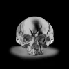 Anello teschio Zancan in argento
