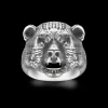 Anello Zancan ad orso in argento.