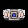 Anello Zancan in oro 18kt con diamanti.