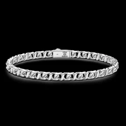 Bracciale a grumetta Zancan in argento.