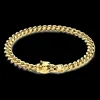 Bracciale a grumetta Zancan in argento con chiusura a testa di pitbull.