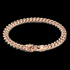 Bracciale a grumetta Zancan in argento con chiusura a testa di leone.
