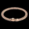Bracciale a grumetta Zancan in argento con chiusura a testa d'orso.