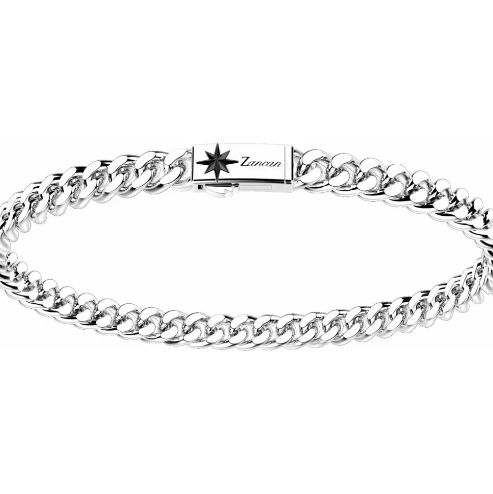 Bracciale a grumette Zanca in argento.