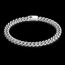 Bracciale a grumette Zanca in argento.
