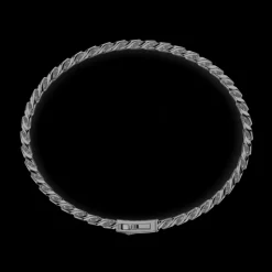 Bracciale a grumette Zanca in argento.