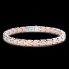 Bracciale da uomo Zancan in argento e oro rosa.