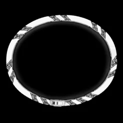 Bracciale grumette Zancan in argento con pietre.