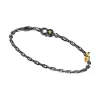 Bracciale in argento con rosa dei venti.
