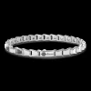 Bracciale solo maglia Zancan in argento.