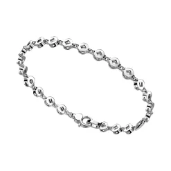 Bracciale solo maglia Zancan in argento