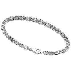 Bracciale solo maglia Zancan in argento