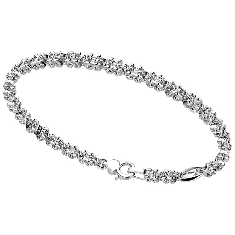 Bracciale solo maglia Zancan in argento