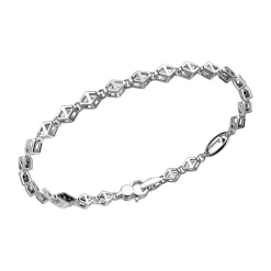 Bracciale solo maglia Zancan in argento