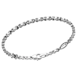Bracciale solo maglia Zancan in argento