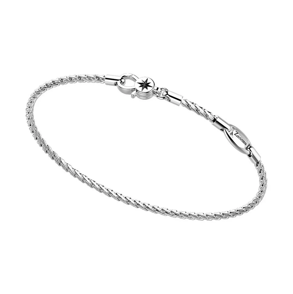 Bracciale solo maglia Zancan in argento