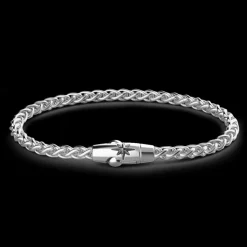 Bracciale solo maglia Zancan in argento.
