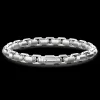 Bracciale solo maglia Zancan in argento.