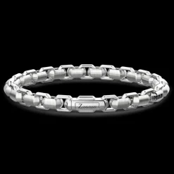 Bracciale solo maglia Zancan in argento.