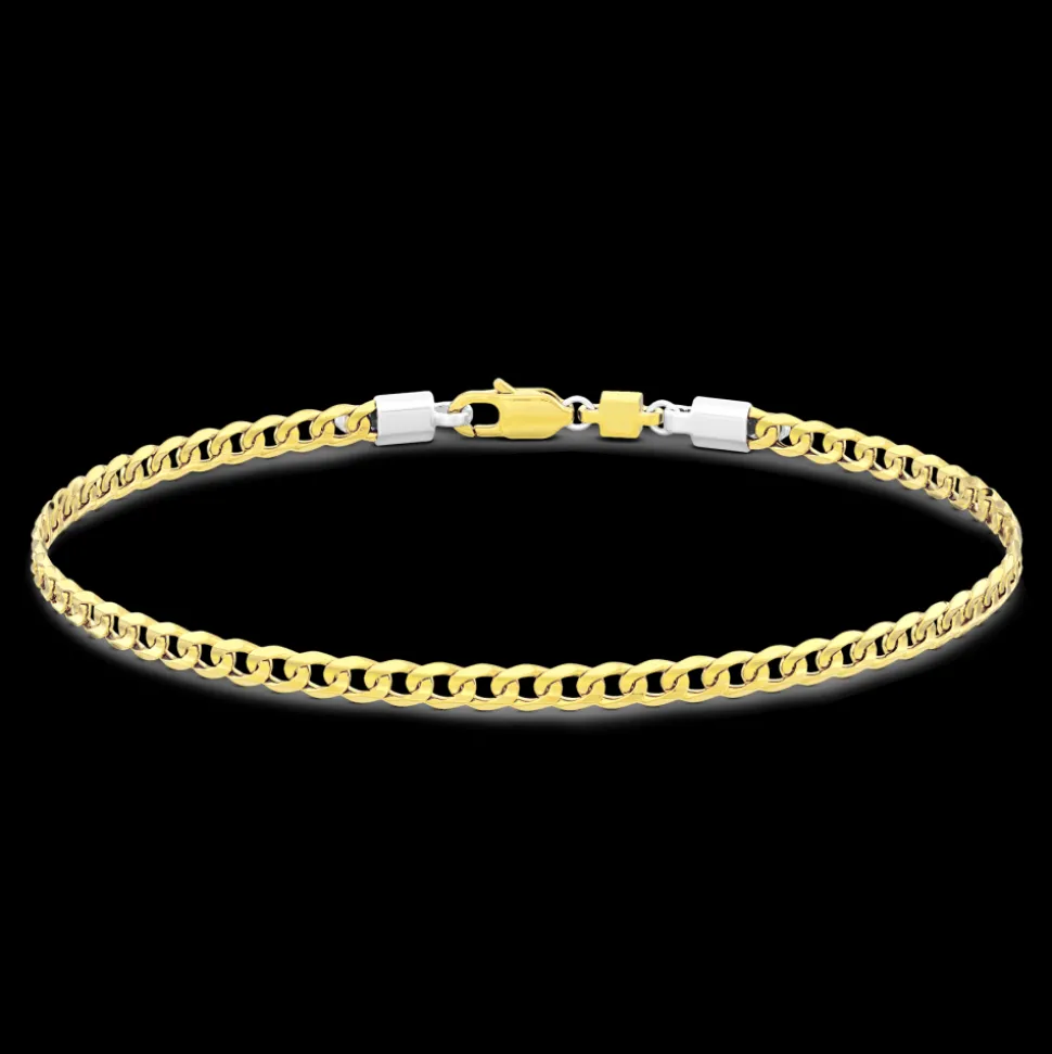 Bracciale solo maglia Zancan in oro 18kt.