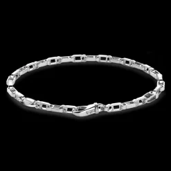 Bracciale solo maglia Zancan in argento