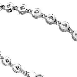 Bracciale solo maglia Zancan in argento