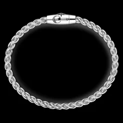 Bracciale solo maglia Zancan in argento.