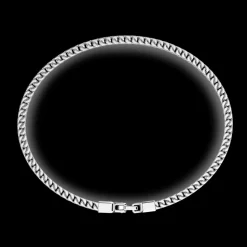 Bracciale solo maglia Zancan in argento.