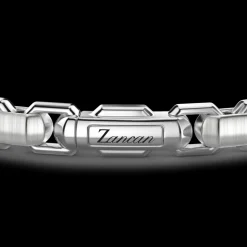 Bracciale solo maglia Zancan in argento.