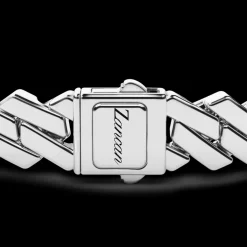 Bracciale solo maglia Zancan in argento.