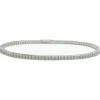 Bracciale tennis Zancan in argento e zirconi.
