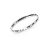 Bracciale Zancan in acciaio nero e pietre.