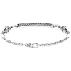 Bracciale Zancan in argento con targa.