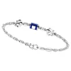 Bracciale Zancan in argento con bandiere nautiche.