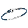 Bracciale Zancan in argento con amo in argento.
