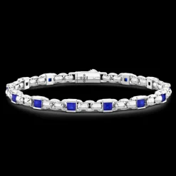 Bracciale Zancan in argento 925 con pietre naturali.