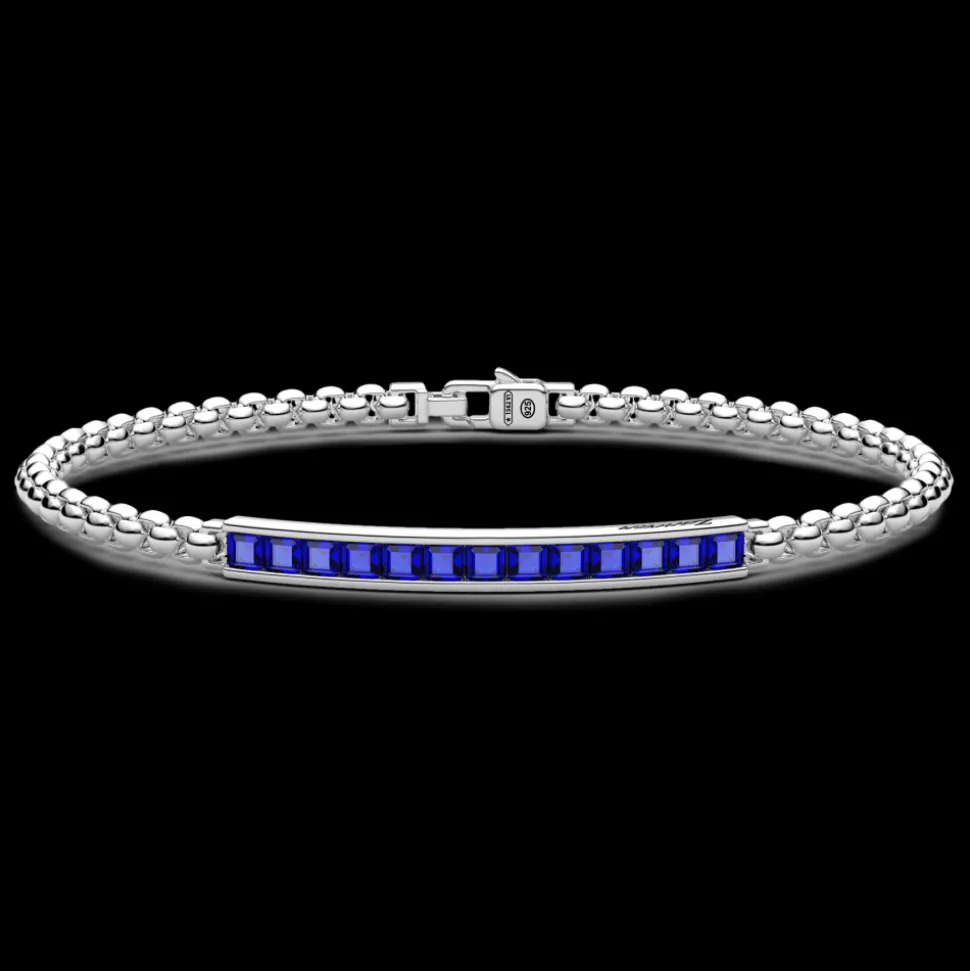 Bracciale Zancan in argento con pietre naturali.