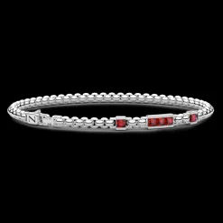 Bracciale Zancan in argento con pietre naturali.